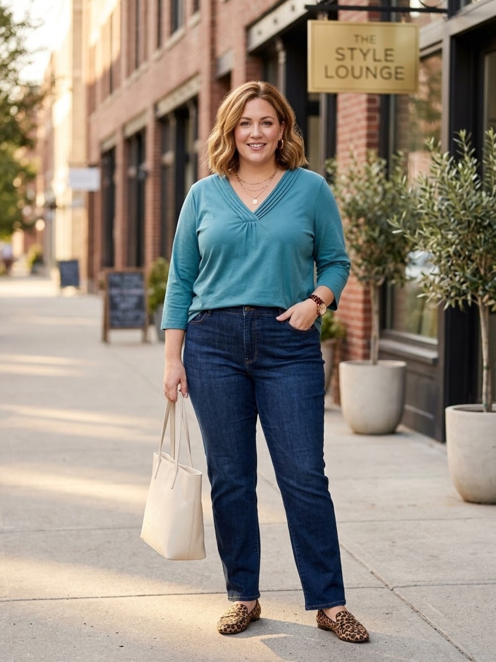 L.L. Bean Teal Women’s Top